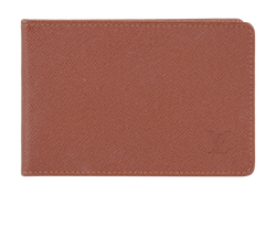 Louis Vuitton Vintage Wallet, Leather, Brown, MB0012, 1*